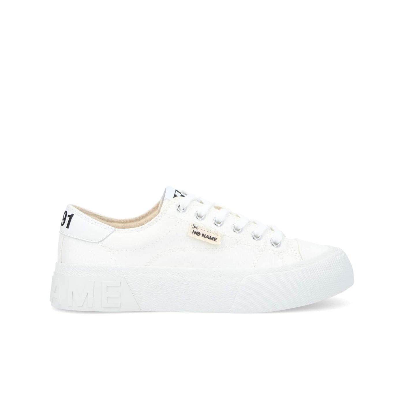 RESET SNEAKER W - CANVAS RECYCLED - WHITE